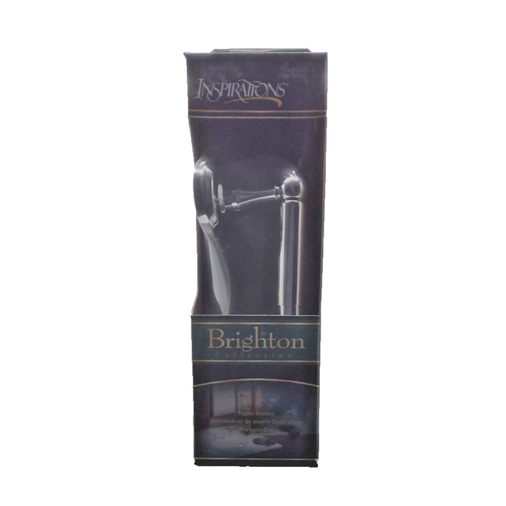 Brighton Collection Toilet Paper Holder in Satin Nickel NEW